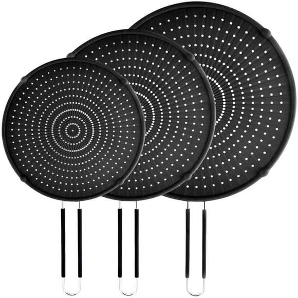 Splatter Screen for Frying Pan, Silicone Grease Splatter Guard