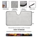 thumbnail image 2 of Bert Parasol para Parabrisas Delantero Protector Plegable, Visera Solar para Auto Bloquea Rayos UV Mantiene tu Vehículo Fresco 150cm*70cm, 2 of 6