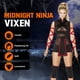 thumbnail image 2 of Disfraz de ninja Striker Roma de Costume 3 piezas para mujer, 2 of 9
