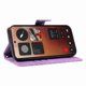 thumbnail image 2 of Funda tipo cartera con tapa para Nothing Phone 3A Pro con tarjetero, soporte y cubierta magnética Morado, 2 of 5