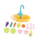 thumbnail image 3 of Fregadero De Cocina De Juguete Con Agua Corriente Regalo Para Ni?os Y Ni?as Color Amarillo, 3 of 5