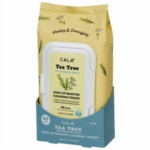 Toallitas Desmaquillantes Cala Árbol De Té 60 Unidades