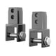 thumbnail image 2 of 2 piezas Dispositivo de elevación Almohadilla Amortiguador de extensión de altura con tornillos Piezas de repuesto universales Amortiguador trasero de Gris, 2 of 5