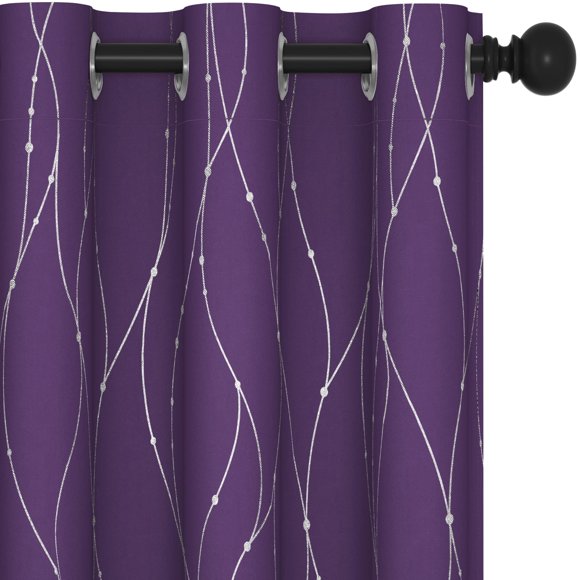 Cortina Deconovo 97 × 114 cm Opaca Térmica Aislante