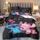 thumbnail image 1 of Stitch Quilt Cover Cartoon Stitch Bedding Set Anime Duveted Bedroom Decoration Children Holiday Gift Single Double Bed Sheets, 1 of 5