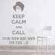 thumbnail image 2 of Decomural Call 0118 999 881 Keep Calm WS-41509, 2 of 2