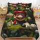 thumbnail image 1 of Super Mario 3-Piece Comforter Set for Bedroom Super Mario Bedding Set for Kids Adults Soft Microfiber Duvet Cover Set with Zipper Closure, 1 of 5