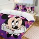 thumbnail image 1 of Minnie MouseCartoon Collection 3-Piece Comforter Set, Personalized Bedding Decor for Kids And Teens Bed Sheets, 1 of 5