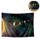 thumbnail image 2 of Tapiz de galaxia, tapiz de cielo estrellado, tapiz de universo espacial, tapiz psicodélico para colgar en la pared, tapiz de nebulosa misteriosa con estrellas para sala de estar y dormitorio., 2 of 8