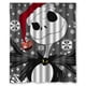 thumbnail image 1 of Cortina de ducha con fondo de Jack de Navidad, juego de cortinas de baño con ganchos, tamaño 60 x 72 pulgadas, 1 of 3