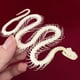 thumbnail image 2 of Taxidermia con calavera de animal real, esqueleto de serpiente, CLLOEAT, 2 of 6