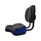 thumbnail image 4 of Asiento De Bicicleta Sillín Transpirable Ancho Sillín De Bicicleta Grande Para Ciclismo Mujer Azul, 4 of 5