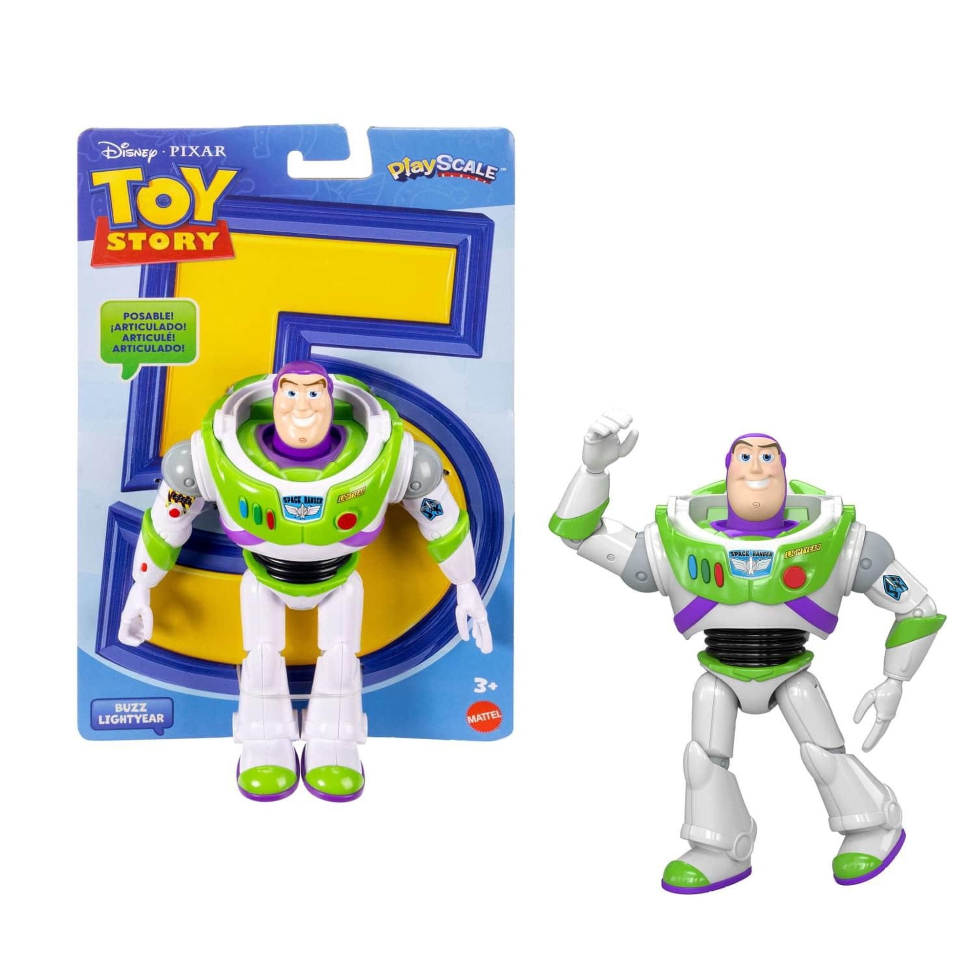 Pixar - Buzz Figura 7" Acción Articulada