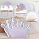 thumbnail image 4 of Almohada Fitlyiee 42 cm con forma de corona púrpura, 4 of 6