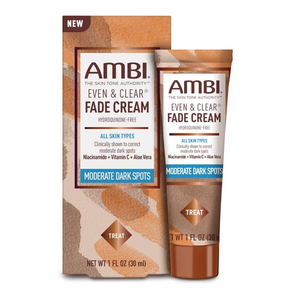 Crema desmaquillante Ambi Even & Clear sin hidroquinona, 30 ml