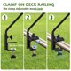 thumbnail image 3 of Gancho para terraza ERYTLLY extensible de 43 pulgadas, pack de 2, negro, 3 of 9