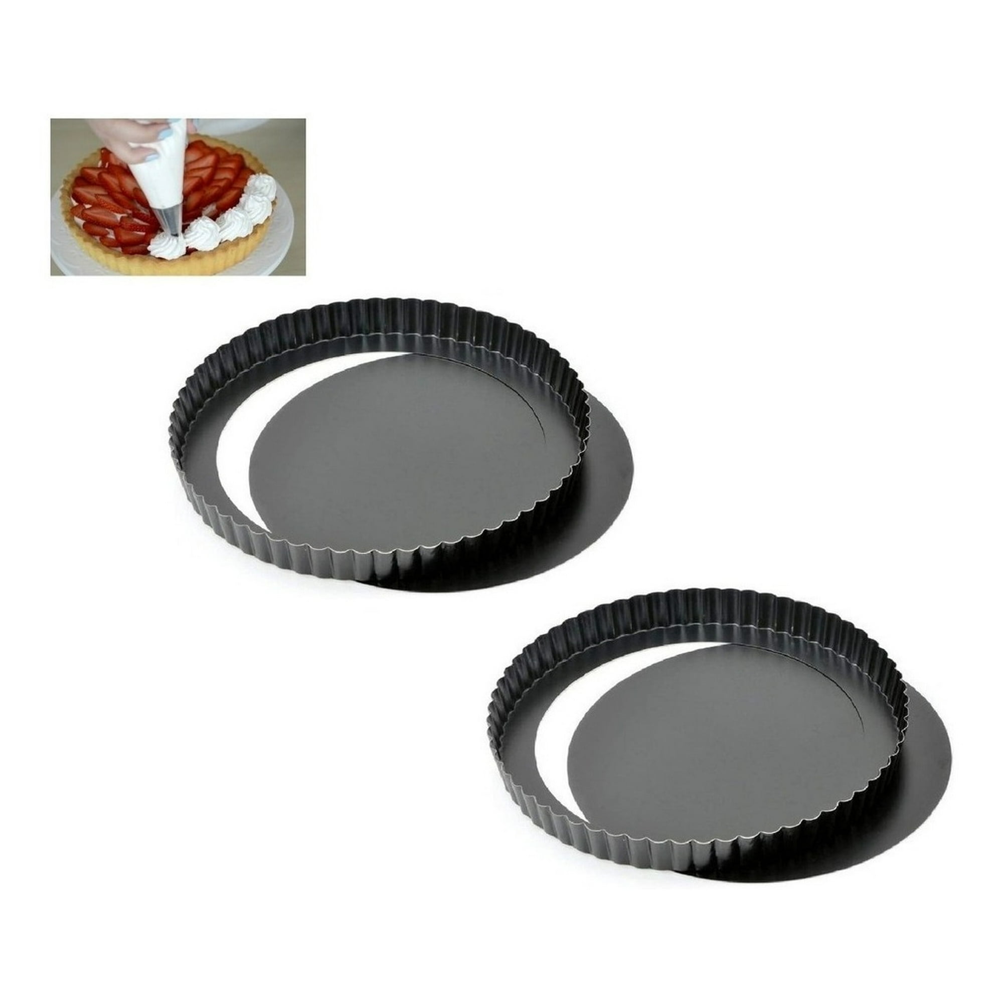 Genérico - Pack X2 Molde Desmontable Moldes Desmontables Moldes 28cm