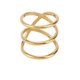 thumbnail image 1 of Anillo Hey Harper chapado en oro, impermeable y apilable, 1 of 4