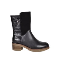 Degas - Botín Cuero Layla Negro