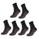 thumbnail image 4 of 3 Pares De Calcetines Autocalentables Con Aislamiento Térmico Para Pies Cálidos Para Senderismo, Camping, Negro, 4 of 5