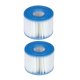 thumbnail image 4 of Paquete de 6 cartuchos de filtro para bañera de hidromasaje para Intex PureSpa, 4 of 6