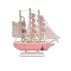 thumbnail image 3 of Decoración: Barco Velero De Madera 23cm, 3 of 3