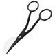 thumbnail image 2 of Tijeras MAKER AND MARKET de 15 cm negras con pico de pato, 2 of 7