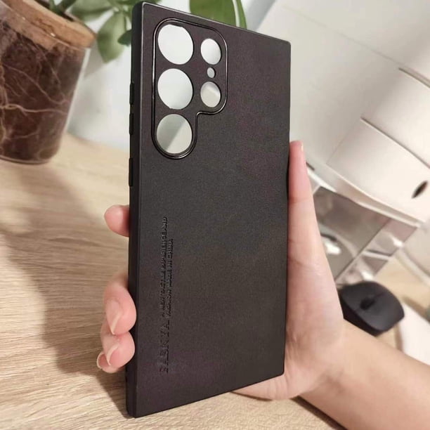 High-grade Anti-leather Mobile Phone Case, Anti-fall And No Fingerprints, Artificial Leather Pattern Protective Cover, Suitable For Samsung S23Ultra S22plus S21FE S20 S30ultra A72 A73 A54 A53 A52S A34