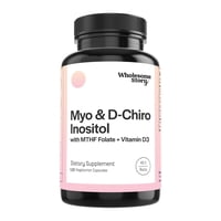 Wholesome Story Myo D Chiro Inositol Folato Mthf 120 Caps