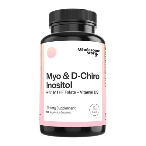 Wholesome Story Myo D Chiro Inositol Folato Mthf 120 Caps