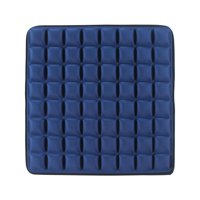 Magideal - Cojín De Asiento, , Antideslizante, Disperso, , Espesar, 3D, Suave Y Transpirable, Para Oficina En Hogar, Silla De Ruedas, Coche. , Azul