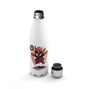 Creango - Botella Agua Termica Deadpool 2 De Acero Inoxidable