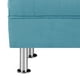 thumbnail image 4 of Banqueta Lisboa 2c Felpa 12 Turquesa, 4 of 4