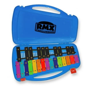 Rmx - Metalófono Cromático25 Notas Con Maleta Color Azul