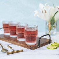 Santú Home & Deco - Set De 4 Vasos Highball Para Coctelería 180Ml