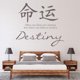 thumbnail image 2 of Decomural Destiny Chinese Symbol WS-34116, 2 of 2