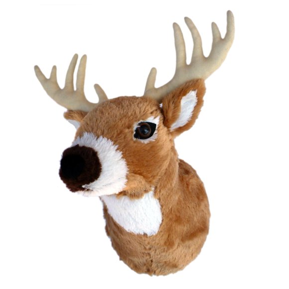 Soporte de pared con forma de animal de peluche Adore 13 Boone Deer