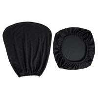 Bothyi - Funda Para Silla De Oficina Dividida Impermeable Universal Lavable Protectora Negro