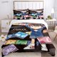 thumbnail image 1 of Detective Conan cartoon anime Duvet Cover Comforter,Bedding sets Soft Quilt Cover and Pillowcases Teens Single/Double/Queen/ Bed Sheets, 1 of 5