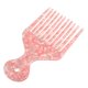 thumbnail image 4 of Peine de dientes anchos para cabello afro, herramienta de peinado para hombres y mujeres, plástico 1 PC rosa, 4 of 6