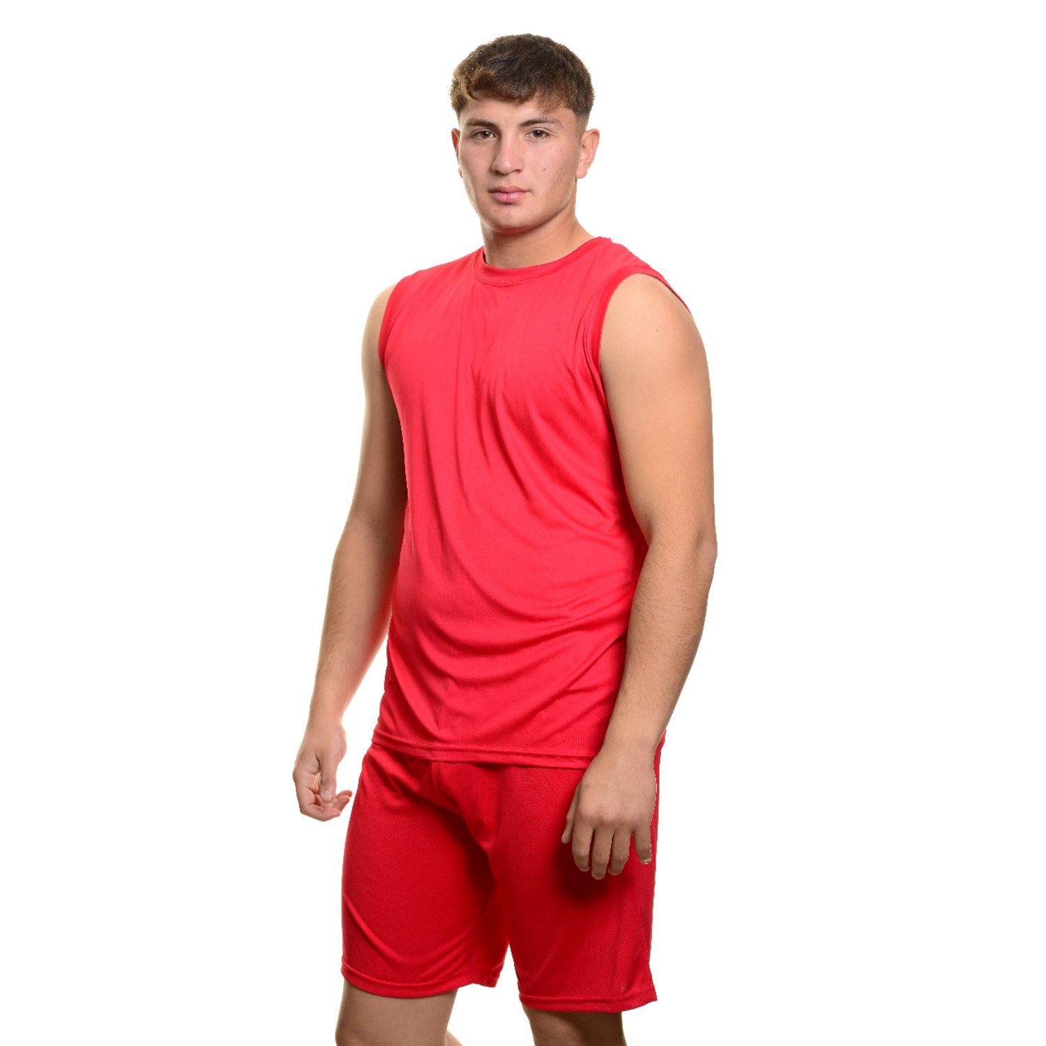 Likeshop - Conjunto Deportivo Hombre Equipos Short Y Polera Musculosa 7529