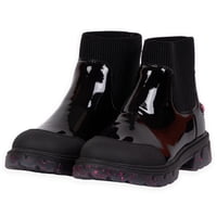 Botin Niña Negro Pillin