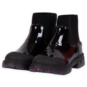 Botin Niña Negro Pillin