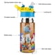 thumbnail image 3 of Badanamu Botella de Agua con Tapa Pop Top de Un Toque, Acero Inoxidable, a Prueba de Fugas, para Deportes, Botella Infantil azul 12 oz, 3 of 6
