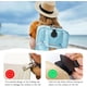 thumbnail image 2 of Clip magnético para sombreros de viaje, 2 paquetes, para mochila, equipaje, soporte para sombreros de ala ancha con clip para viajes, accesorio manos libres para bolsos, color negro., 2 of 7