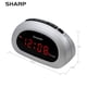 thumbnail image 5 of Reloj despertador digital Sharp SPC089D con despertador y batería de respaldo, 5 of 6