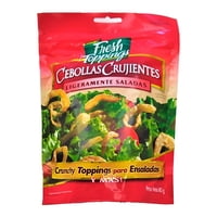 Cebolla Crujientes Ligeramente Saladas Bolsa 80 G