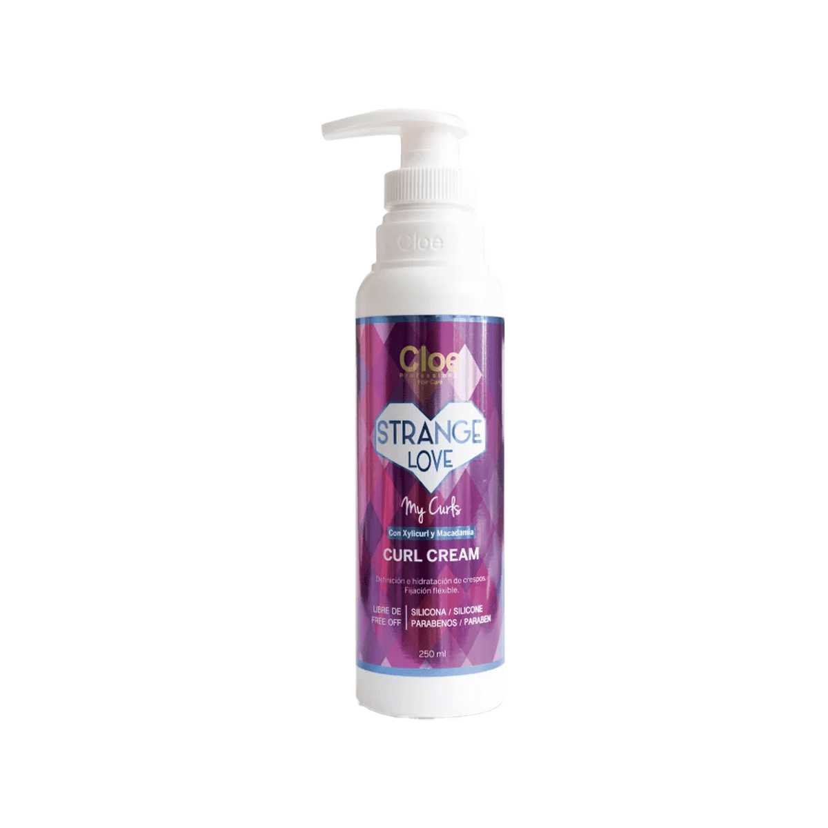 Crema Modeladora Rizos Y Rulos Strange Love Curl Cloe 250 Ml Cloe