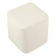 thumbnail image 2 of Reposapiés Taburete Cubre Taburete Protector Con Parte Inferior Elástica Para Sala De Estar Blanco, 2 of 5