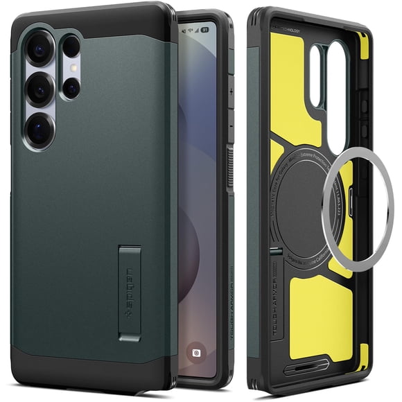 Funda Spigen Tough Armor (Ai) MagFit para Samsung Galaxy S25 Ultra